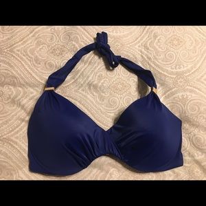 Victoria’s Secret Bikini Top Underwire 38C Navy